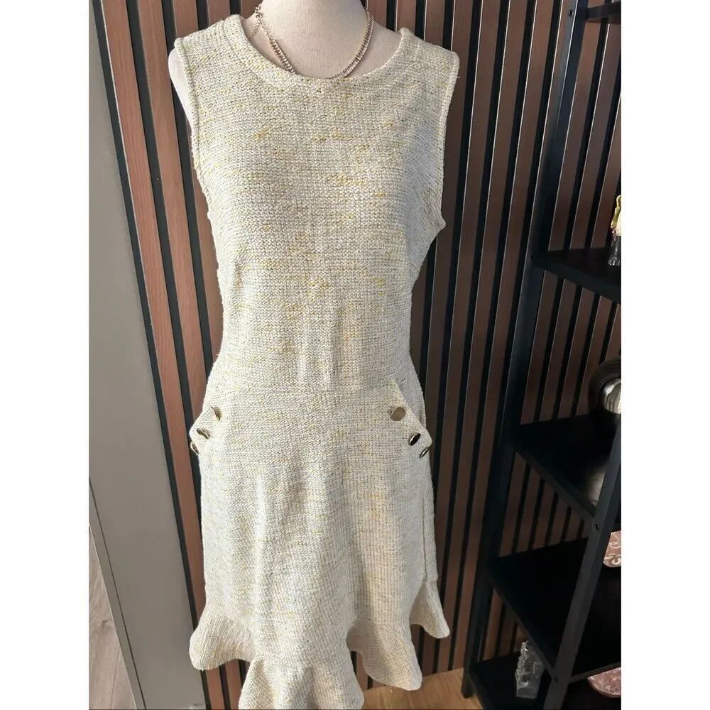 Loft work dress winter size 4 work attire stylish with pockets